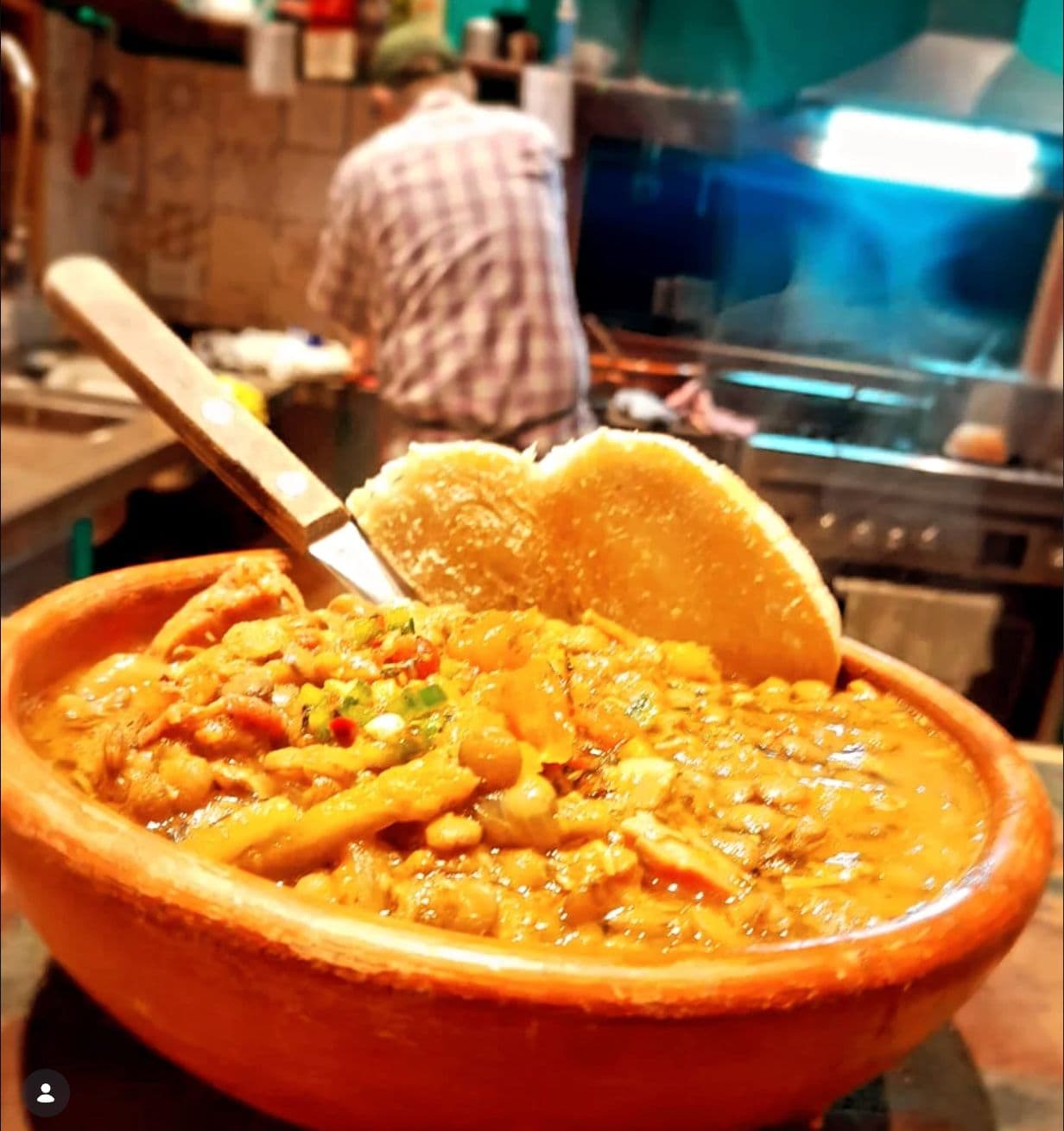 Buseca de mondongo casera