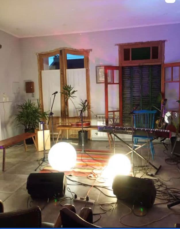 El salón de Casa Negra